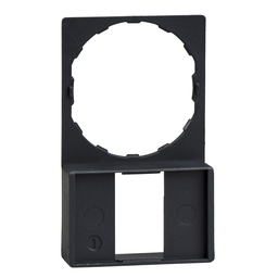 ZBCZ35 - Legend holder 30 x 50 mm with legend 18 x 27 mm unmarked for square head