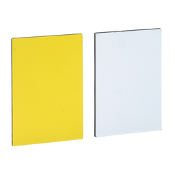 ZBY5102 - Unmarked legend 18 x 27 mm for legend holder 30 x 50 mm
