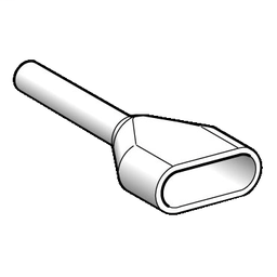 AZ5DE005 - TWIN CABLE END 0,50MM2 –