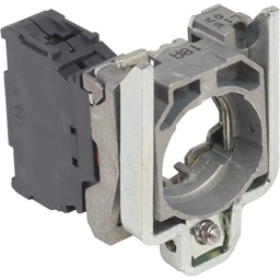 ZB4BZ1026P - Single contact block with body/fixing collar 1NC spring clamp terminal