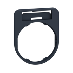 ZBZF32 - Legend holder 40 x 50 mm for flush mounted heads, plastic, without legend