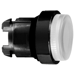ZB4BW17S7 - Clear projecting illuminated pushbutton head Ø22 spring return for BA9s bulb