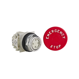 9001KR5R05H13 - PUSHBUTTON 600VAC 10A 30MM TYPE K