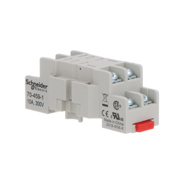 70-459-1 - Socket, Legacy general purpose relay accessory, DPDT, 10A, 300 V, 8 pins, screw clamp terminal, 782 series