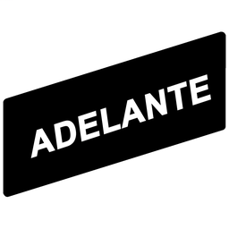 ZBY02405 - Marked legend 8 x 27 mm for legend holder 30 x 40 mm – ADELANTE