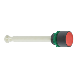 XB5AA842 - Red flush reset pushbutton Ø22 unmarked for 120…257 mm actuation distance