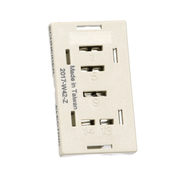 70-781T-1 - Socket, Legacy general purpose relay accessory, SPDT, 10A, 300 V, 5 pins, pins for printed circuit board, 781R series