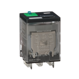 783XCXM4L-110D - Power relay, Legacy, 15A, 3PDT, 110 VDC, cover with locking push button and LED