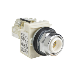 9001KT35LY - Round pilot light Ø 30 – LED BA 9s – 24/28 V AC/DC – IP66