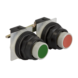 9001SKR11GRH1 - PUSHBUTTON 600VAC 10AMP 30MM SK +OPTIONS