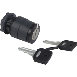 ZB5AG2 - Selector switch head Ø22 2-position stay put Ronis 455