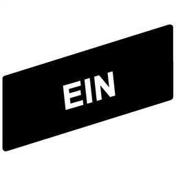 ZBY02203 - Marked legend 8 x 27 mm for legend holder 30 x 40 mm – EIN