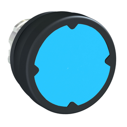 ZB4BC980 - Pushbutton head for harsh environment – light blue – without marking