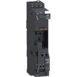LU2BA0BL - Reversing power base, TeSys U, 3P, 12A/690V, coil 24V DC, without control terminals