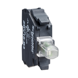 ZBVG69 - Blue light block for head Ø22 integral LED 110…120V screw terminal for lugs