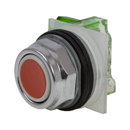 9001KR1RH12 - PUSH BUTTON 600VAC 10A 30MM T-K