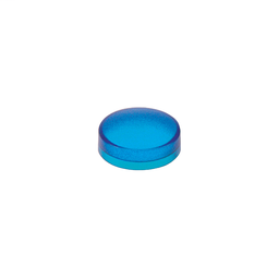 ZBW916 - Blue plain lens for circular illuminated pushbutton Ø22 with BA9s bulb