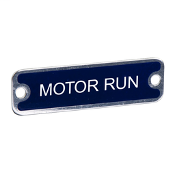 9001KN836 - PUSH BUTTON LEGEND PLATE 30MM T-K