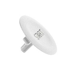ZBA133 - White cap marked START for circular pushbutton Ø22