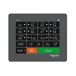 HMIZKB1 - USB keyboard – 12 function – keys with LEDs integrated – alphanumeric input