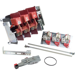 9422ATF12 - Operating mechanism, flange mounted, variable depth, 200A, 600 V, fuseholder, switch mechanism, 6 inch handle, NEMA 4
