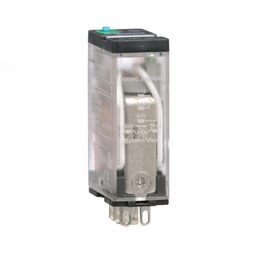 781XAXRM4L-24D - Power relay, Legacy, 15A, SPDT, 24 VDC, cover with locking push button and LED