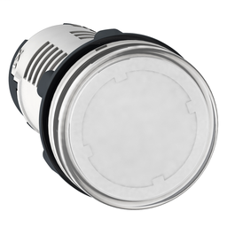 XB7EV07GP3 - Round pilot light Ø 22 – clear – integral LED – 120 V – faston connectors