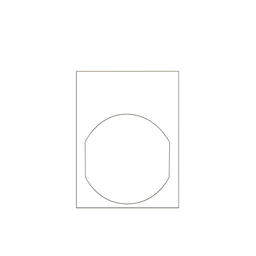 ZBY45101 - Name plate 30 X 40 white – black marking