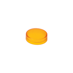 ZBW915S - Orange grooved lens for circular illuminated pushbutton Ø22 with BA9s bulb