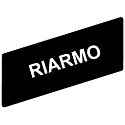 ZBY02623 - Marked legend 8 x 27 mm for legend holder 30 x 40 mm – RIARMO