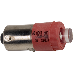 DL1CJUS1204 - LED bulb with BA9s base – red – 120 V AC/DC