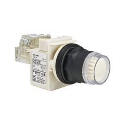 9001SK1L1WH1 - PUSHBUTTON 600VAC 10AMP 30MM SK +OPTIONS