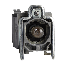 ZB4BVM64 - Blue light block with body/fixing collar integral LED 230…240V