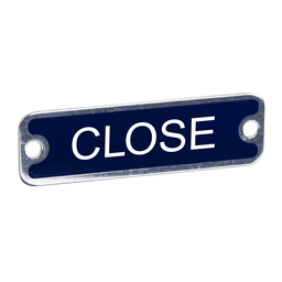 9001KN808 - PUSH BUTTON LEGEND PLATE 30MM T-K