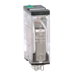 781XAXRM4L-12D - Power relay, Legacy, 15A, SPDT, 12 VDC, cover with locking push button and LED