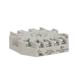 70-170-1 - Socket, Legacy general purpose relay accessory, 3PDT, 15A, 300 V, 11 pins, screw clamp terminal, 750R/750H series