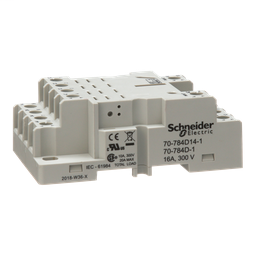 70-784D14-1 - Socket, Legacy general purpose relay accessory, 4PDT, 16A, 300 V, 14 pins, screw clamping terminal, 784 series