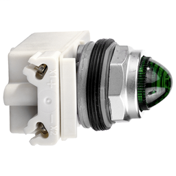 9001KP8G9 - Round pilot light Ø 30 – green – incandescent BA 9s – 277 V AC – IP66