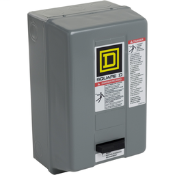 8536SAG11V02ES - Non-Reversing Starter Size 00, 2-Pole, Bi-Metallic Overload, NEMA 1 +Options