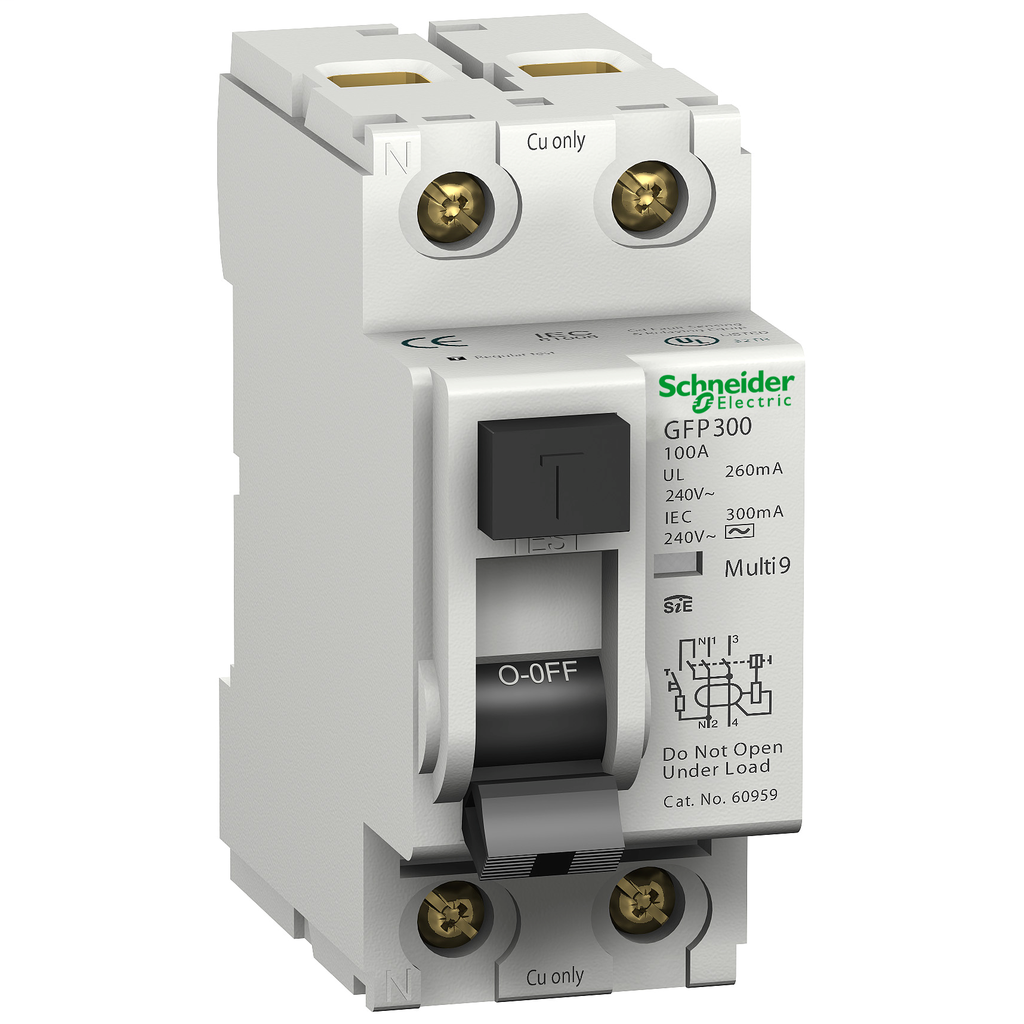 SQD 60950 ground fault protector GF Product image for SQD 60950 ground fault protector GF