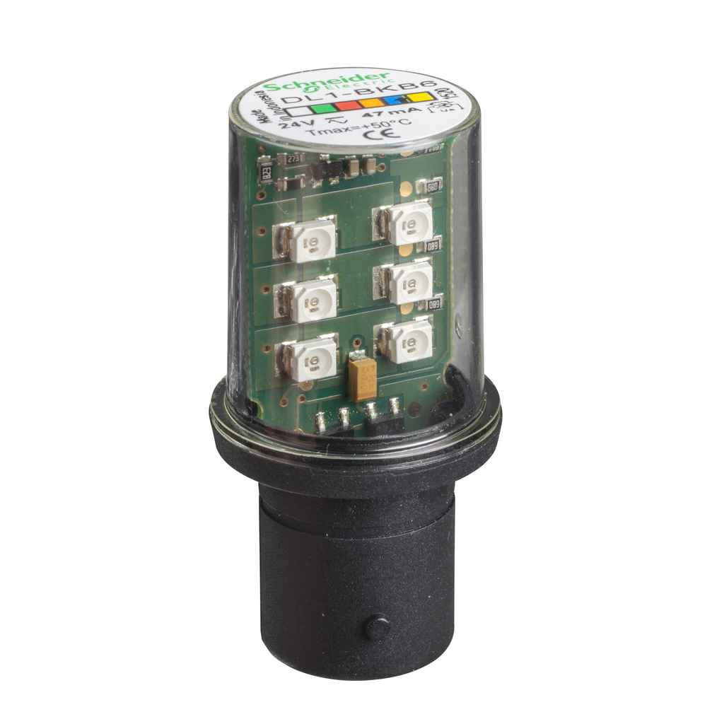 Product image for SQUARED DL1BKB6 Flashing LED, 24 Va