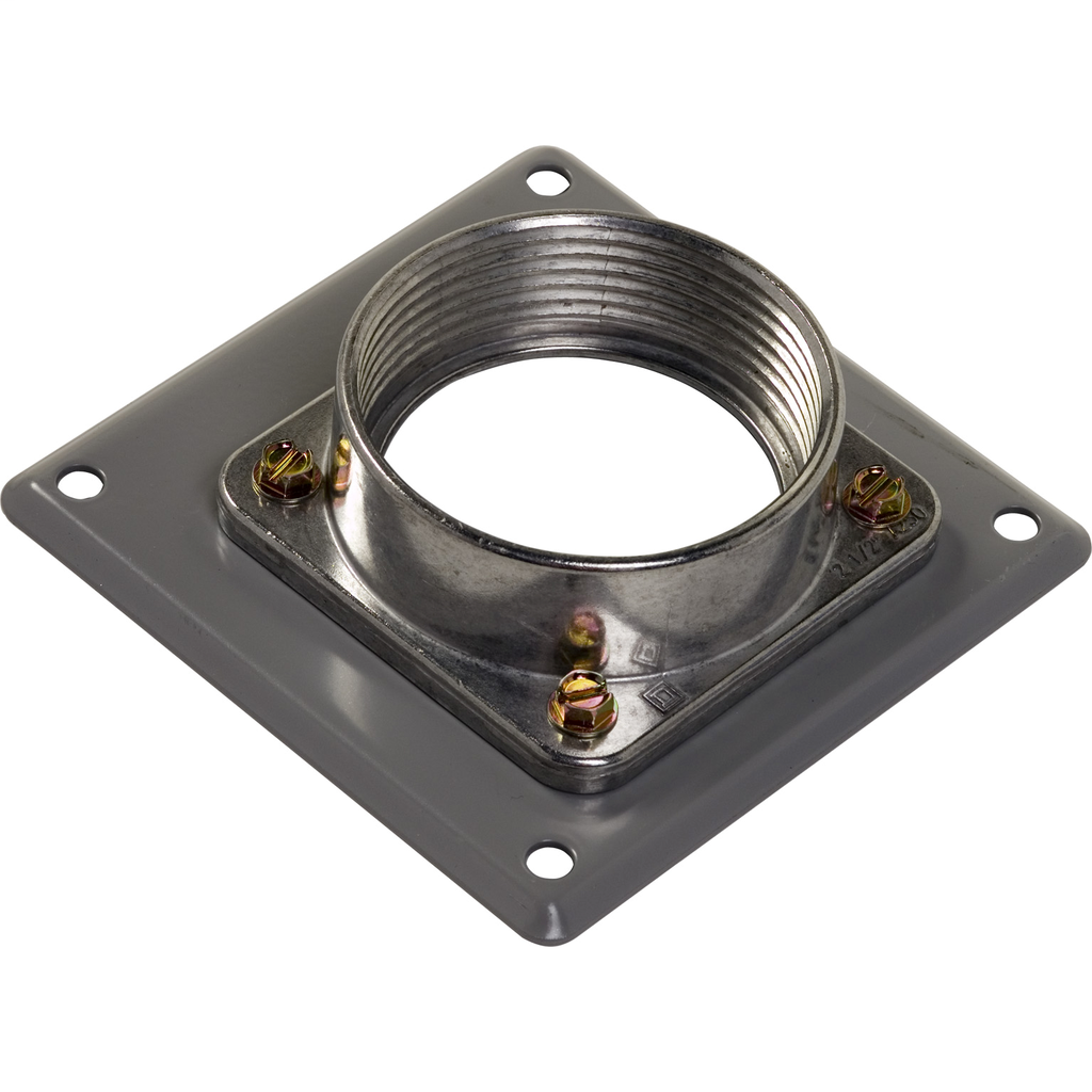 Meter accessory, hub, 2.50 in wire size, Series A, rainproof, 3.31 in Mayer Electric