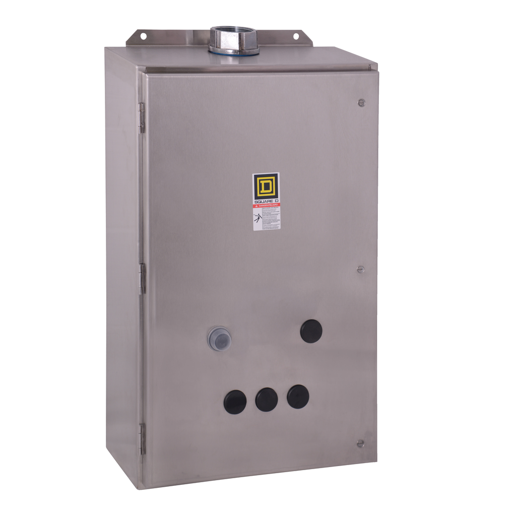 Product image for Square D 9991SEW11 18.15 x 8.77 x 30.5 Inch NEMA 4X Contactor/Starter Enclosure