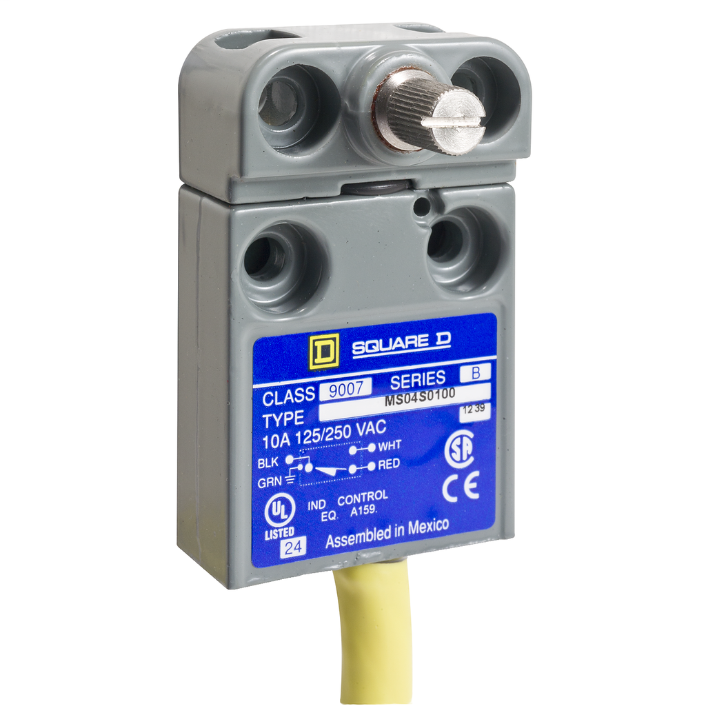 Product image for SQD 9007MS04S0402 LIMIT SWITCH 240V