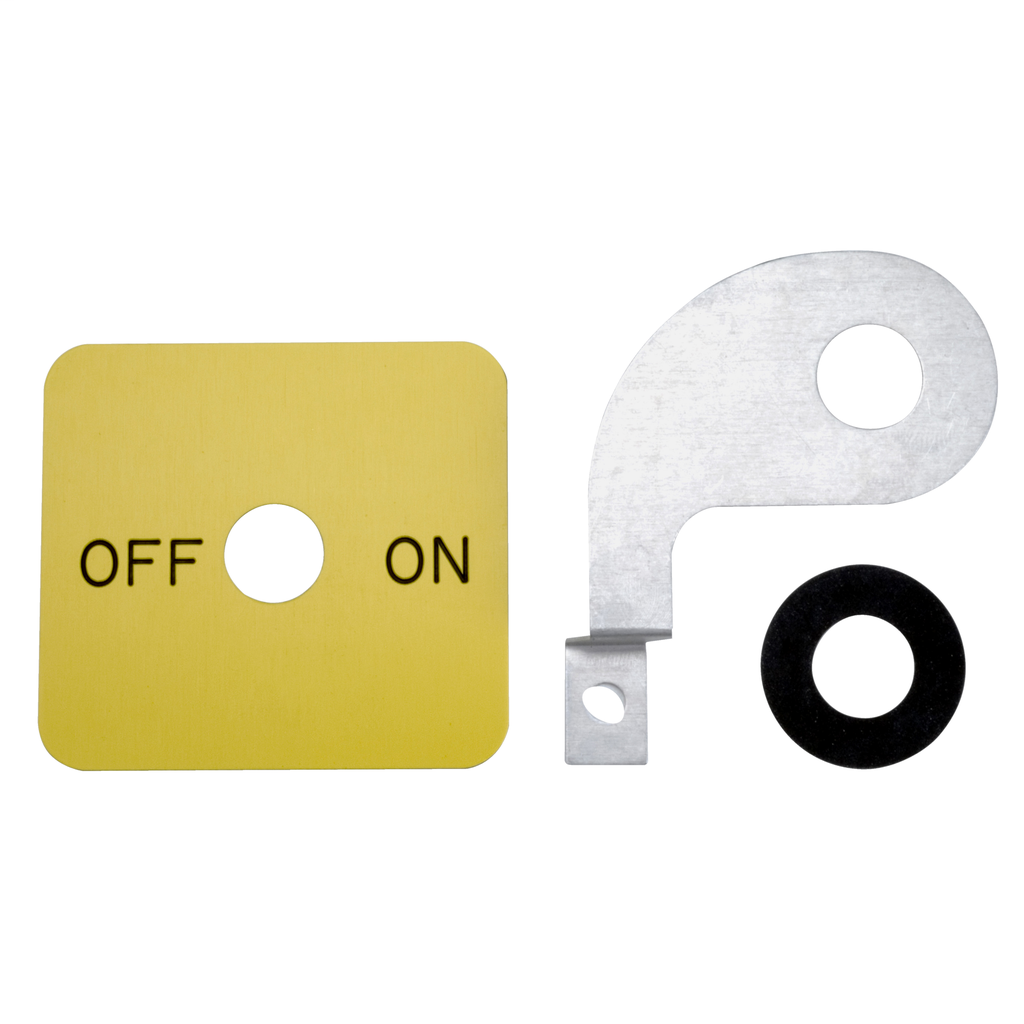 Product image for Square D 9001SKN599 Blank Pendant Station Legend Plate