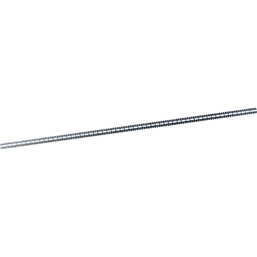 Product image for Square D 9080GH248 3/4 x 48 Inch Snap-Off Terminal Block Mounting Track