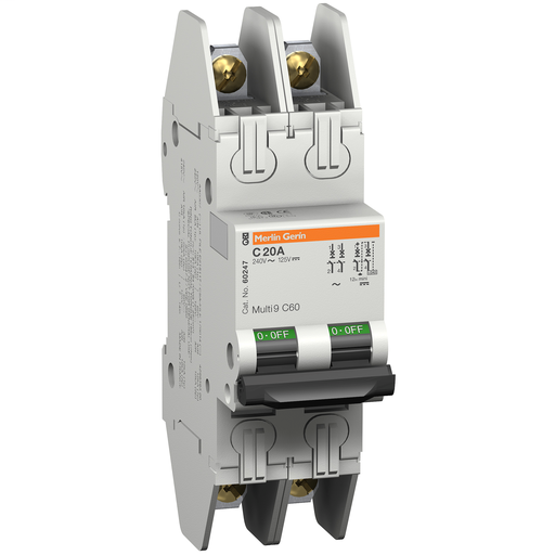 Product image for Square D 60244 240 Volt 10 Amp Miniature Circuit Breaker