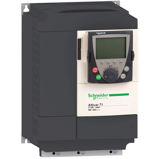 Product image for Square D ATV71HD18N4 460 VAC 25 Hp Variable Speed Drive