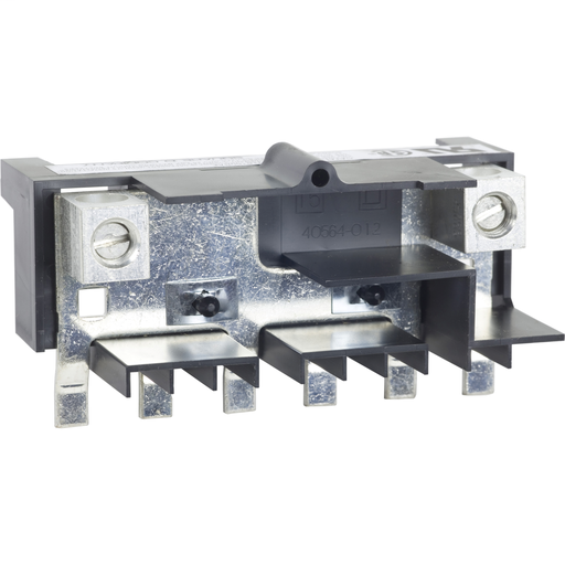 Product image for Square D QOU16150BARB 6-Pole 150 Amp 1-Phase Right Wiring Circuit Breaker Jumper Bar Base