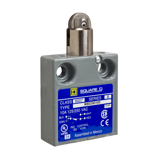 Product image for SQD 9007MS02S0302 LIMIT SWITCH 240V